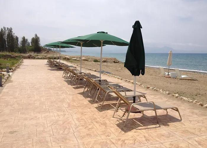 빌라 1 Sandy - Heated Pool - Jacuzzi - Private Area - Sea Views 폴리스